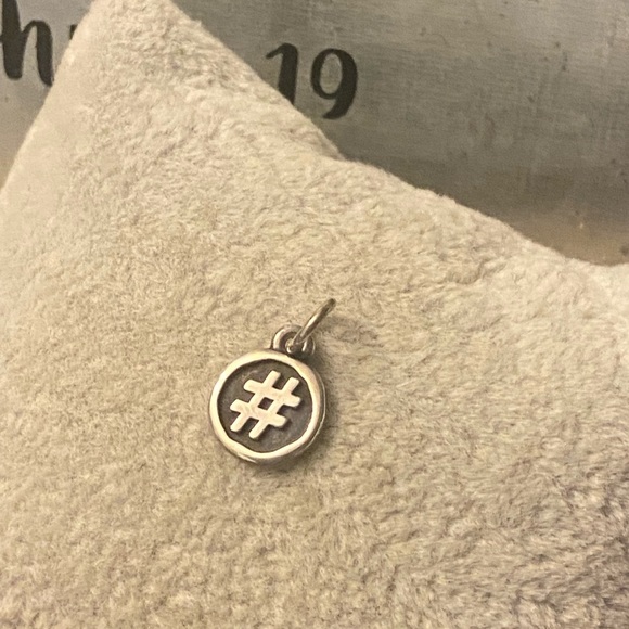James Avery Jewelry - SOLD James Avery Sterling Silver hashtag charm